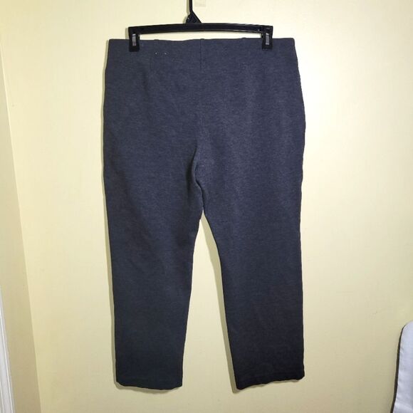 Chicos Fabulously Slimming Grey Pull On Pants 2.5 Large 14 Short - Picture 3 of 11